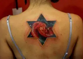 star_body1 тату со звездой шестиконечной