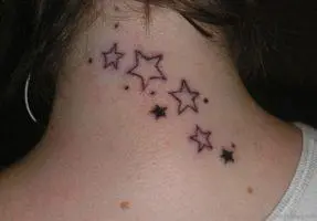 star_head2 тату со звездами у девушки