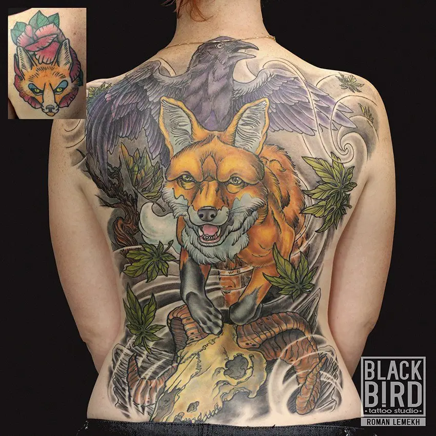 BLACK BIRD TATTOO