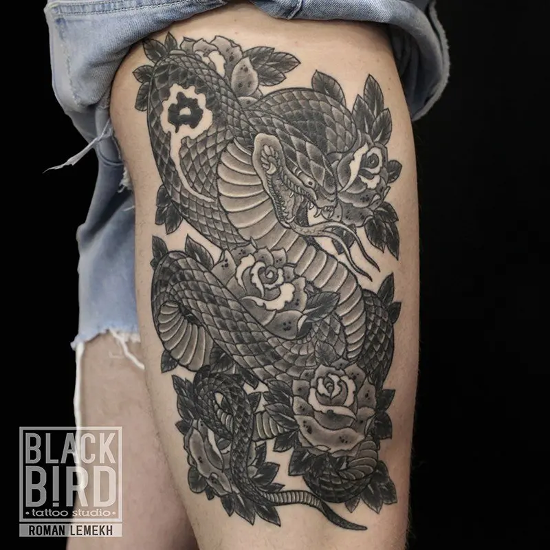 BLACK BIRD TATTOO