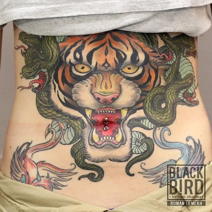 BLACK BIRD TATTOO