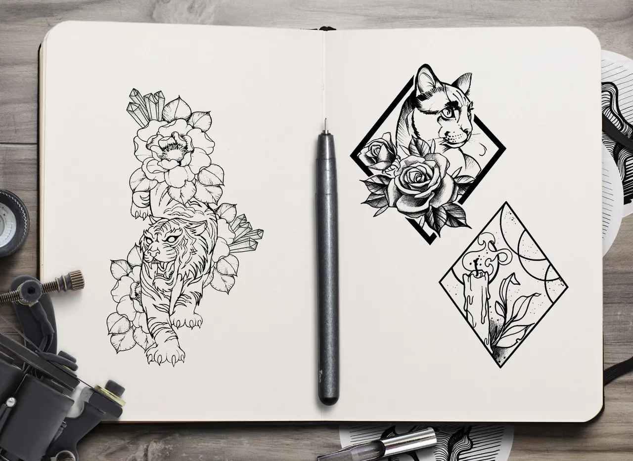 Deep Shadows Tattoo