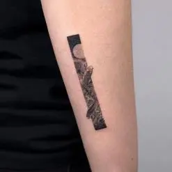 EQ tattoo